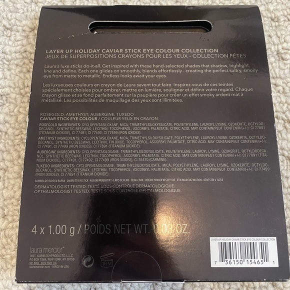 Laura Mercier 4 piece mini caviar stick set - Picture 2 of 2